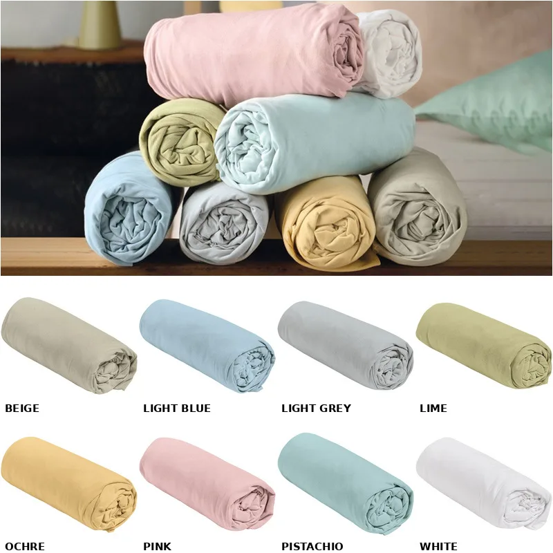 Σεντόνι King Size Με Λάστιχο 180x200+35 Kentia Suave - PISTACHIO