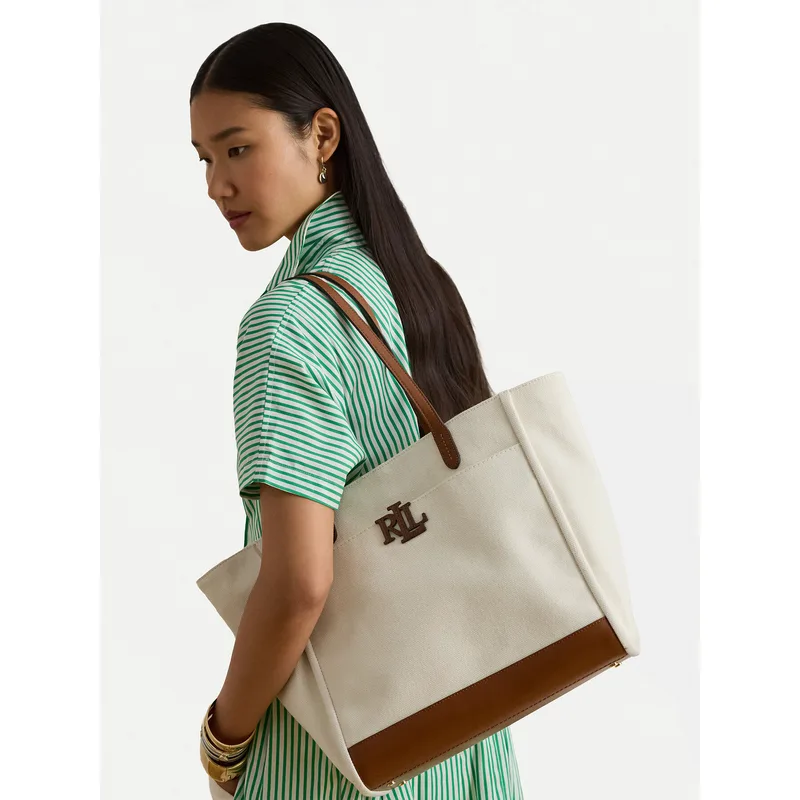 Τσάντα LAUREN RALPH LAUREN 431982234003 Εκρού