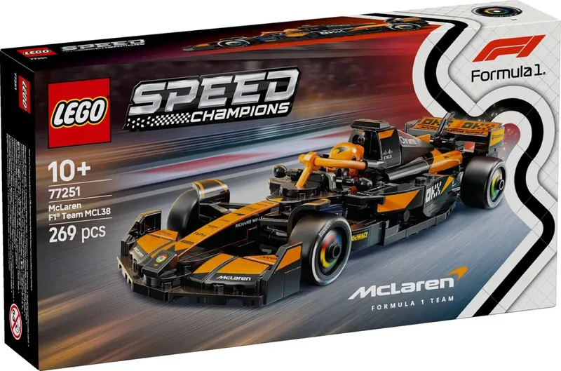 Lego Speed Champions: McLaren F1 Team MCL38 Race Car (77251)