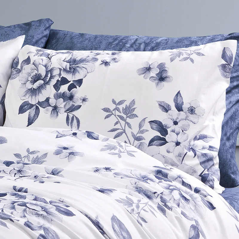Μαξιλαροθήκη 50x70 Dimcol Veronica 486 Blue