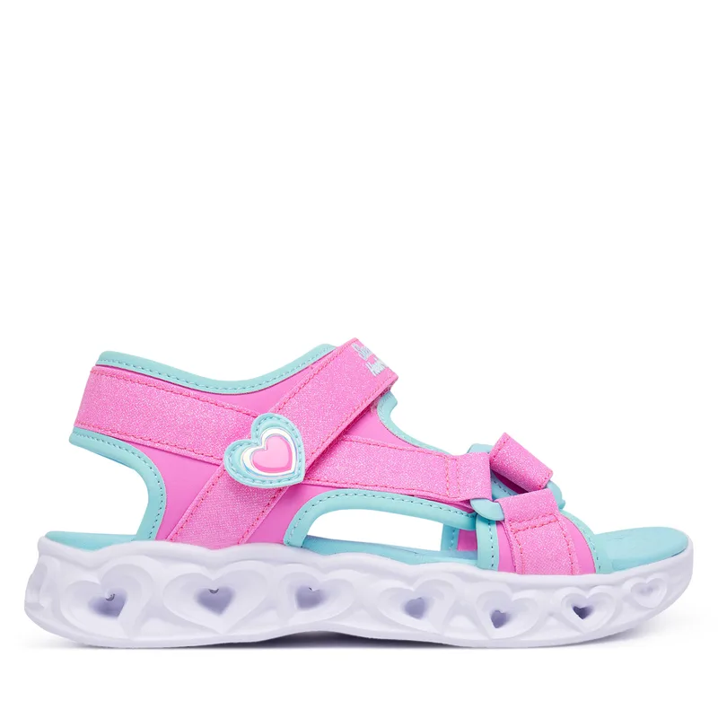 Σανδάλια Skechers Heart Lights Sandals 303114L/PKTQ Ροζ