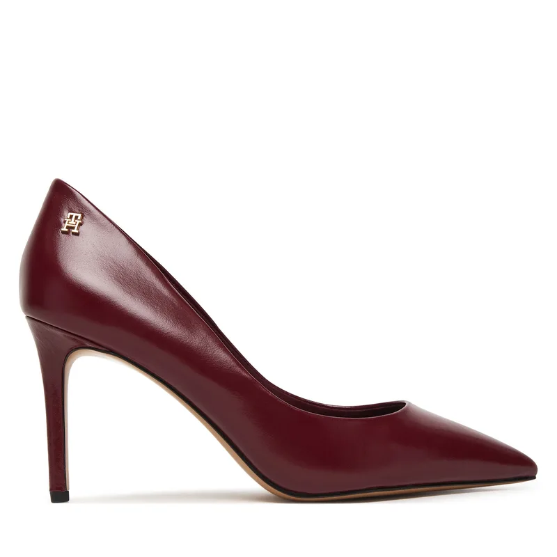 Γόβες Tommy Hilfiger Essential Pointed Pump FW0FW09362 Μπορντό