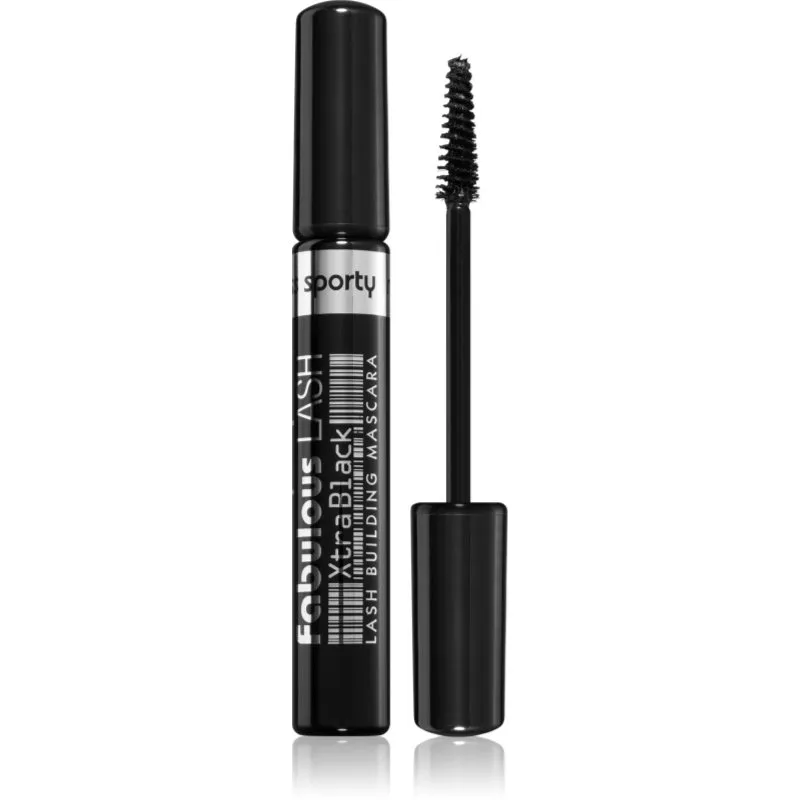 Miss Sporty Fabulous Lash Xtra Black μάσκαρα για επιμήκυνση και γεμάτες βλεφαρίδες 8 ml