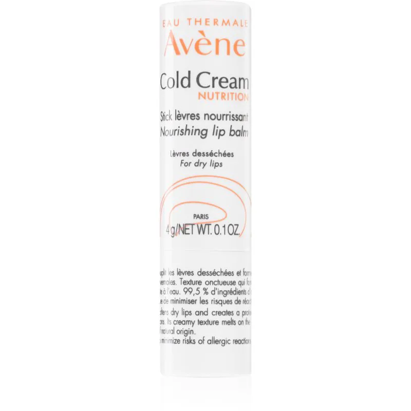 Avène Cold Cream Βάλσαμο για χείλη με θρεπτικό αποτέλεσμα 4 γρ