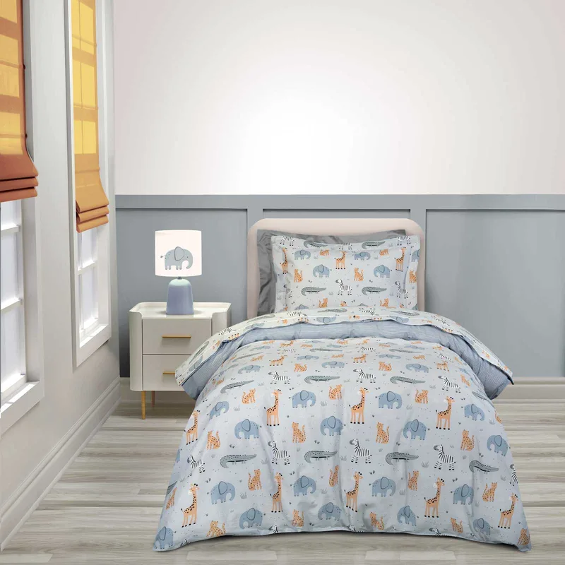 Σετ Σεντόνια Μονά 3 Τεμαχίων Greenwich Polo Club 8867 Green-Grey 170x260
