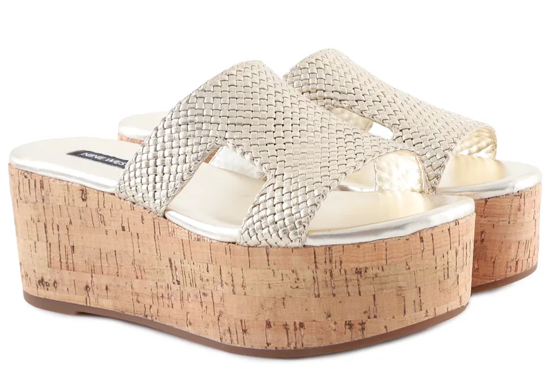 Πλατφόρμες Nine West Vina VINA2 TX-GOLD Γυναικείο