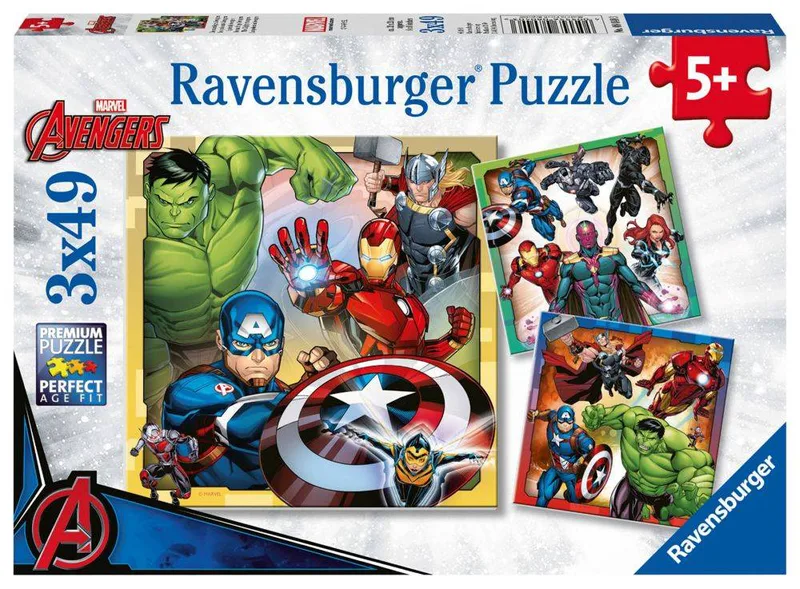 AVENGERS RAVENSBURGER (3Χ49) 147 ΚΟΜΜΑΤΙΑ