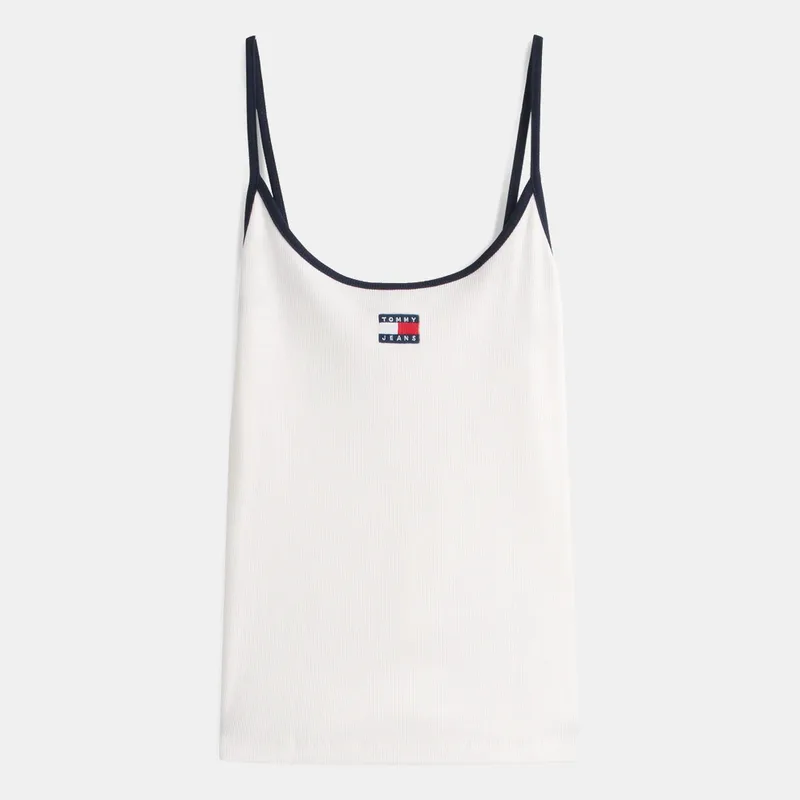 Tommy Jeans Badge Strappy Γυναικείο T-Shirt (9000271034_6212)