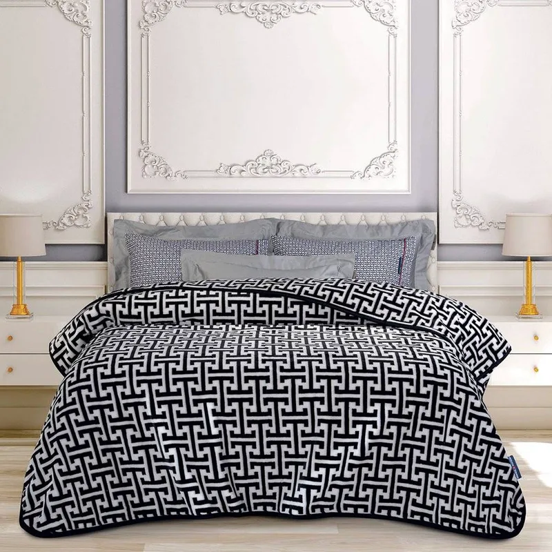 ΚΟΥΒΕΡΤΑ ΥΠΕΡΔΙΠΛΗ GREENWICH POLO CLUB 2213 VELOUR (220X240CM)