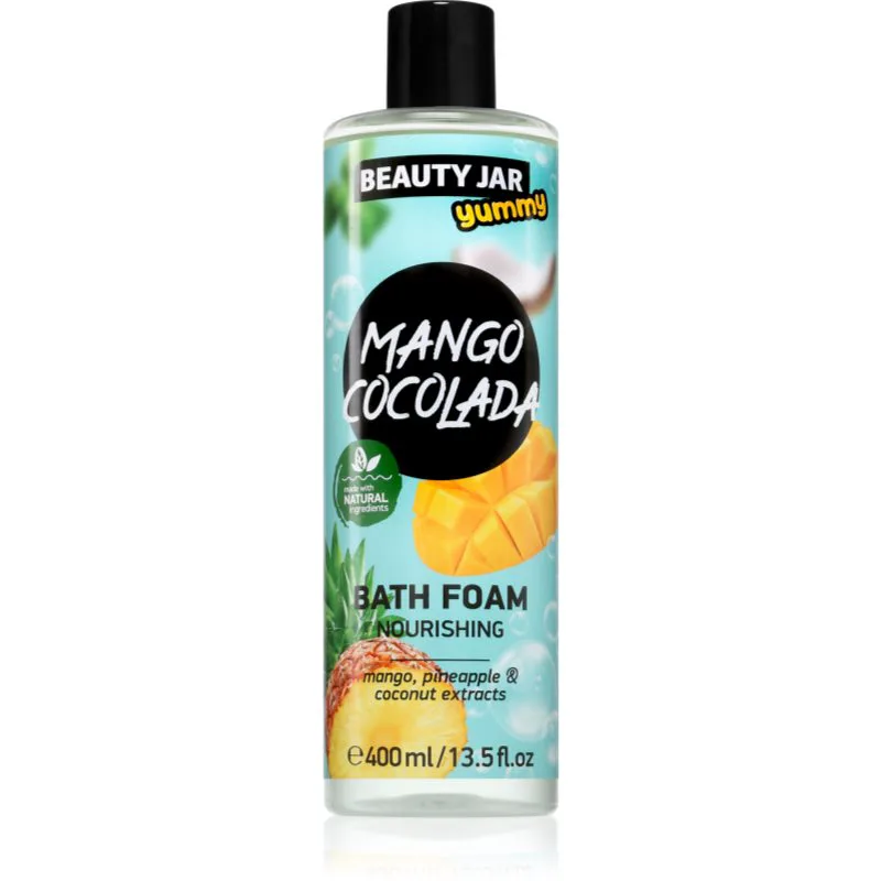 Beauty Jar Yummy Mango Cocolada αφρόλουτρο μπάνιου με θρεπτικό αποτέλεσμα 400 ml