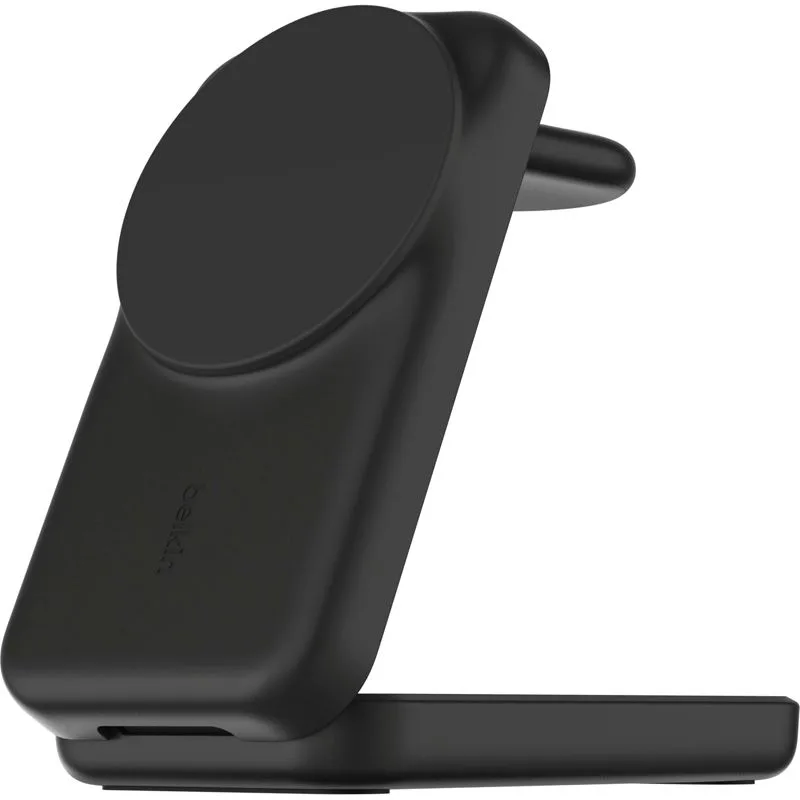 Belkin UltraCharge 25W Qi2 magn. 3-in-1 fold.charg.blk.WIZ036kqBK