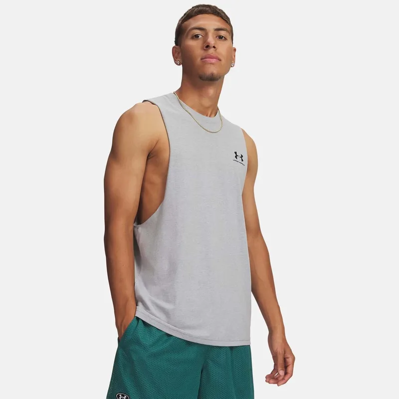 Αμάνικα/T-shirts χωρίς μανίκια Under Armour Ua Left Chest Cut Off Tank