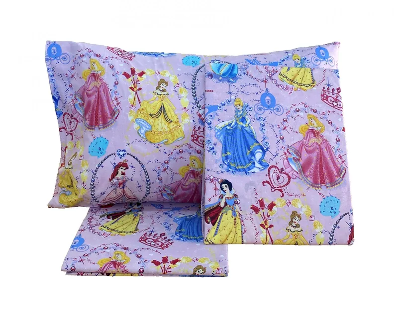 ΣΕΤ ΣΕΝΤΟΝΙΑ PRINCESS PINK ΜΟΝΑ ( 1 ΣΕΝΤΟΝΙ 160X240 + 1 ΜΑΞΙΛΑΡΟΘΗΚΗ ) LINEAHOME