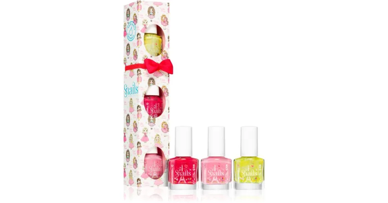 Snails Mini 3 nail polish set for kids