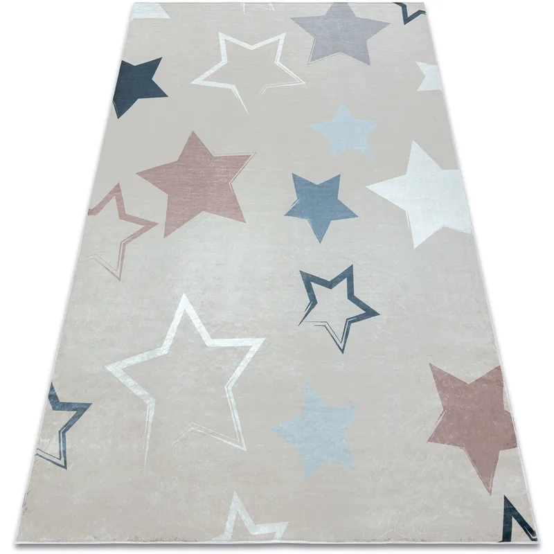 Χαλιά Rugsx BAMBINO 48130 Αστέρια πλυσίματος 200x290 cm