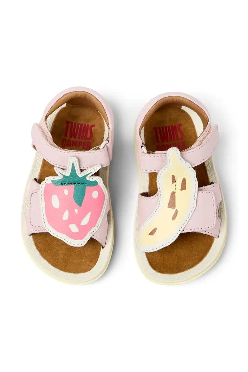 Παιδικά δερμάτινα σανδάλια Camper TWS FW