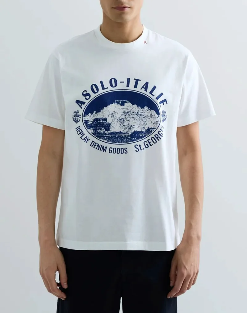 REPLAY ΜΑΚΩ M3539 .000.23608P-011 White