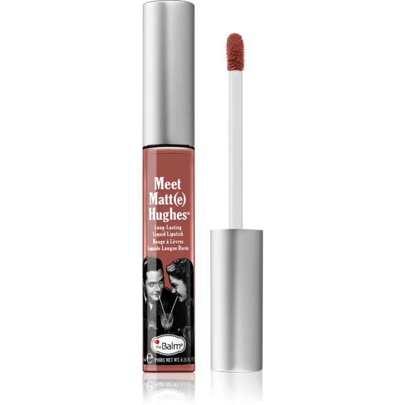 theBalm Meet Matt(e) Hughes Long Lasting Liquid Lipstick μακράς διαρκείας ρευστό κραγιόν απόχρωση Committed 7.4 ml