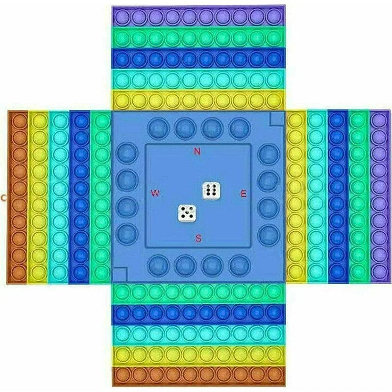 POP IT ΕΠΙΤΡΑΠΕΖΙΟ SUPER ΙΓΙΓΑΣ 40CM*40CM