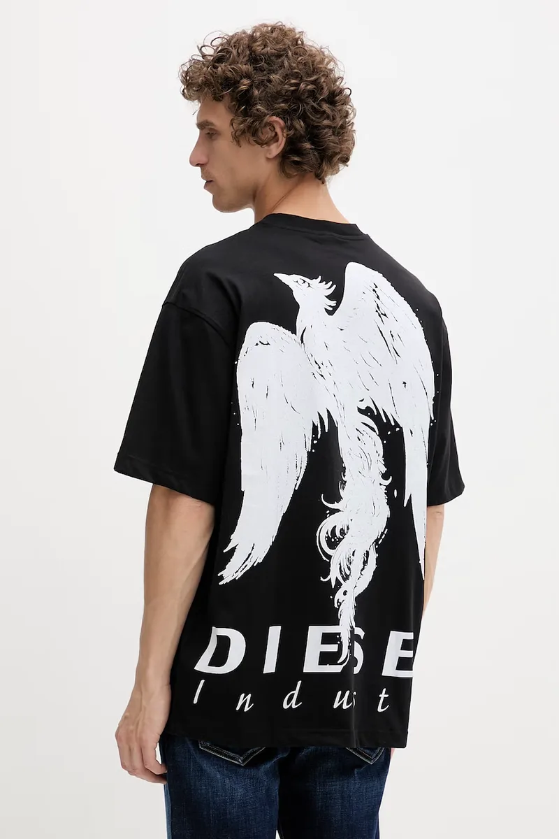 Diesel t-shirt ανδρικό βαμβακερό T-BOGGY-V3