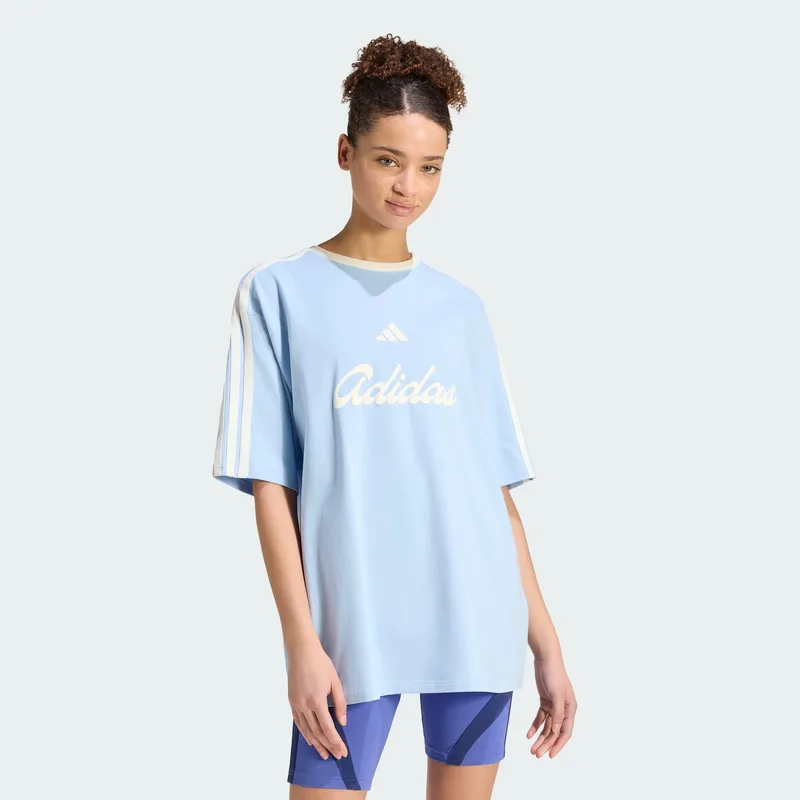 adidas sportswear W Lux Tiro Loose Graphic T-Shirt (9000280555_77135)
