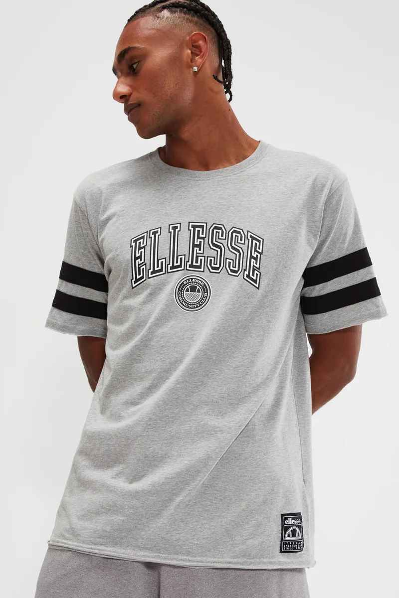 Ellesse Slatano T-shirt Μπλούζα Ανδρικό - Γκρι - SHV20027