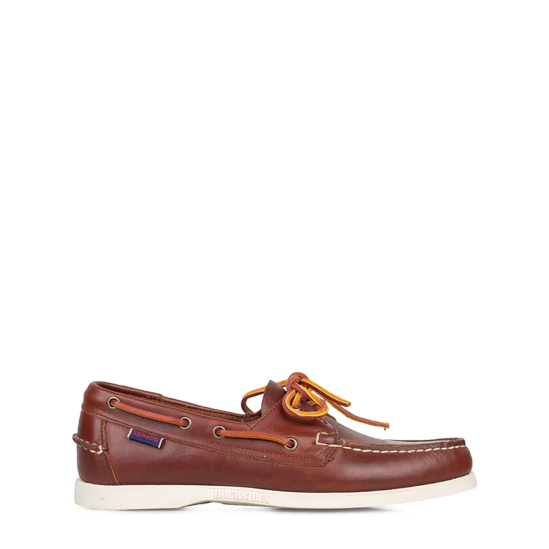 Boat ανδρικά Sebago Καφέ L70000G0-900R Docksides Portland Waxed 262