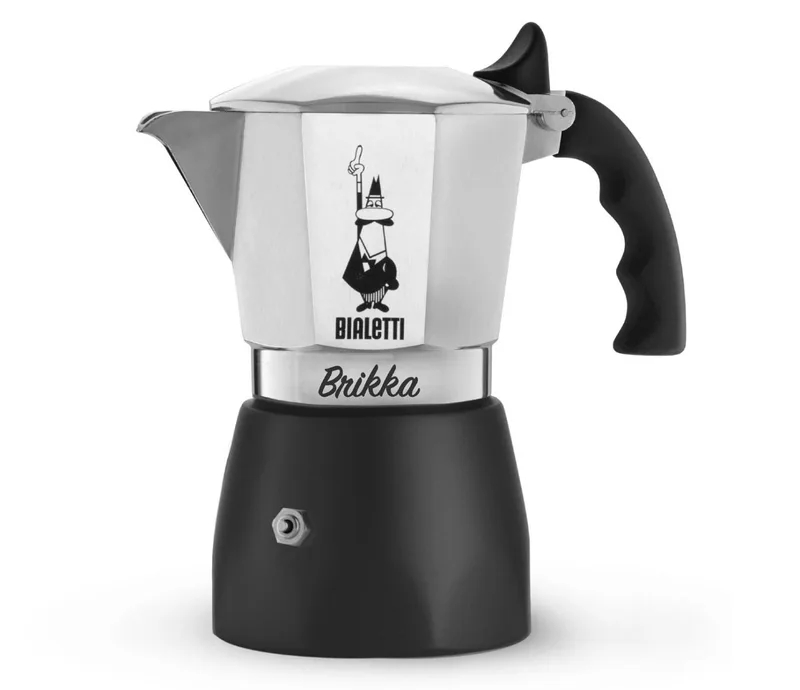 Bialetti Καφετιέρα Brikka Για 2 Φλυτζάνια 90ml
