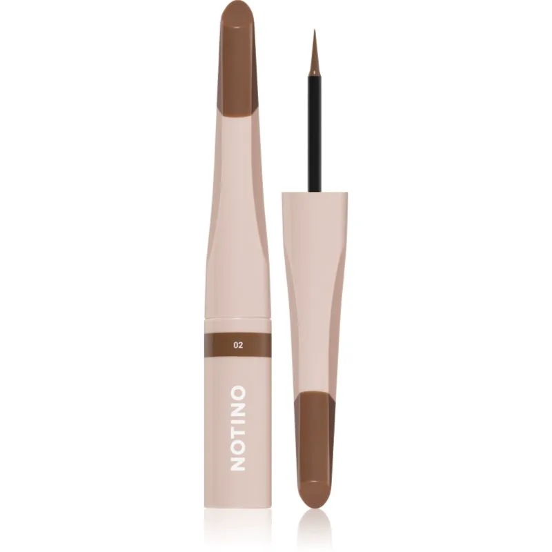 Notino Serum-Infused Lifeproof Eyebrow Liner υγρά λάινερ για φρύδια με ορό 02 Dark Blonde 2.8 ml