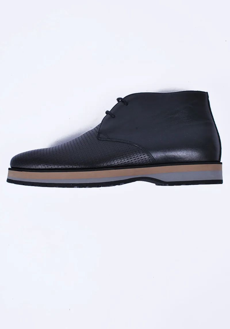 Δερμάτινα Ankle Boots - Black