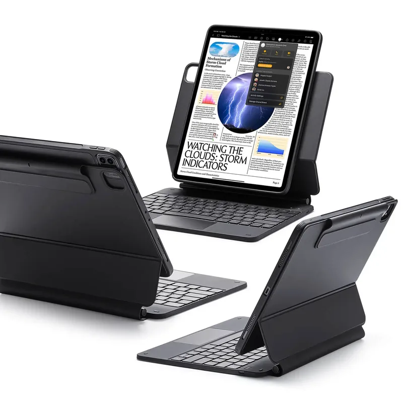 Θήκη ESR Rebound Magnetic Keyboard 360 Black iPad Pro 13 2024