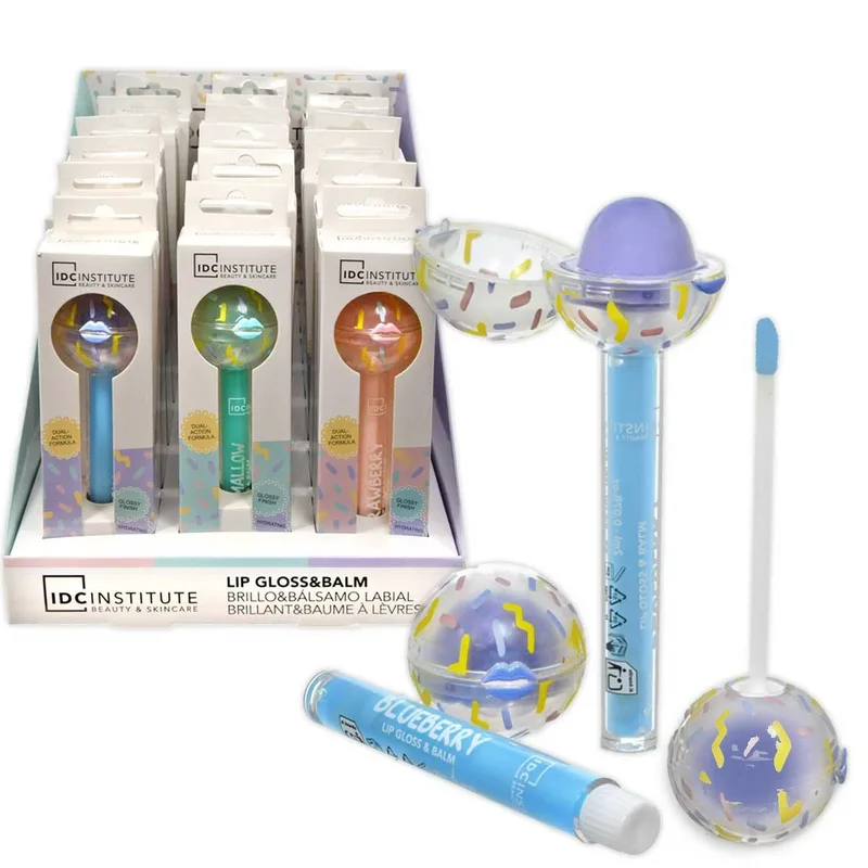 Idc institute lip balm lollipops +gloss assorted colors