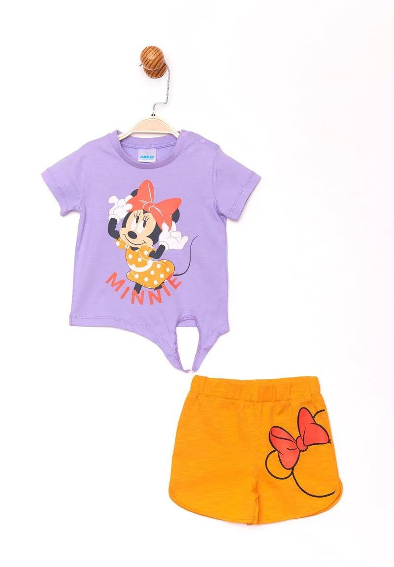 Disney Σετ μπλούζα με σορτσάκι Minnie Mouse Summer MN19709
