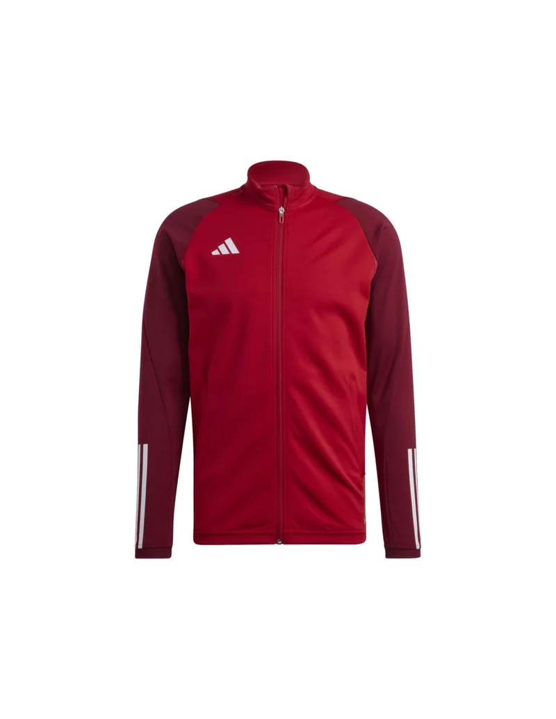 Adidas Tiro 23 Ανδρική Ζακέτα με Φερμουάρ Κόκκινη HE5650
