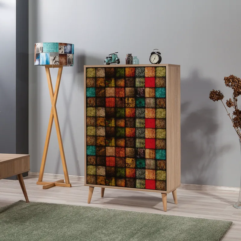 Ντουλάπι Πολλαπλών Χρήσεων Multibox - 723 869Vel3981 (80x127x36 cm)