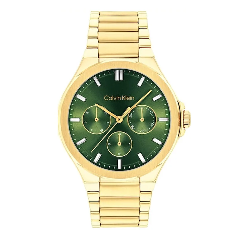 CALVIN KLEIN Vibrancy Χρυσό Stainless Steel Bracelet 25100053