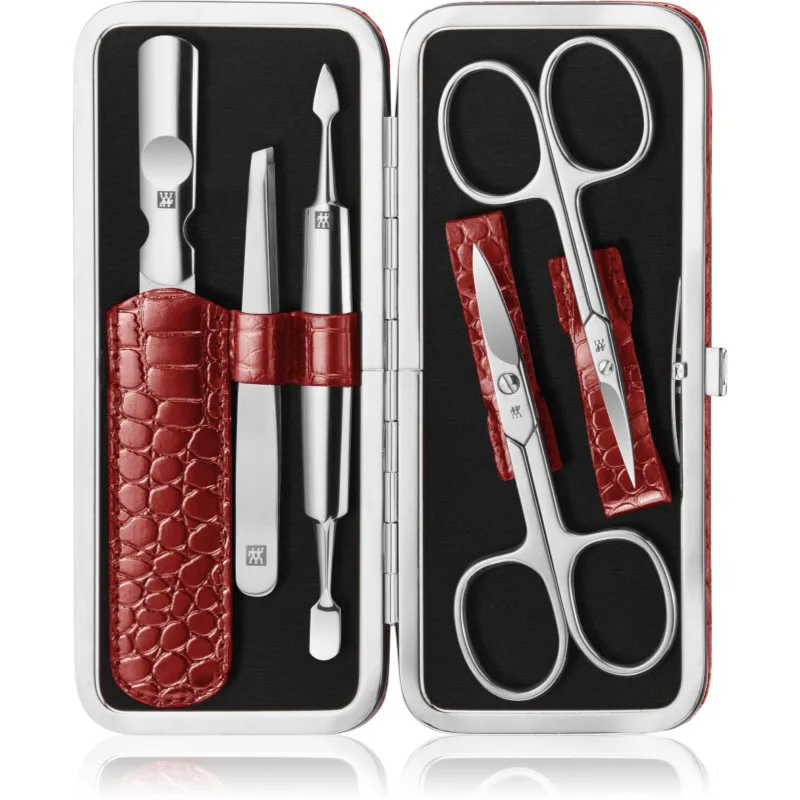 Zwilling Classic Inox σετ μανικιούρ Red