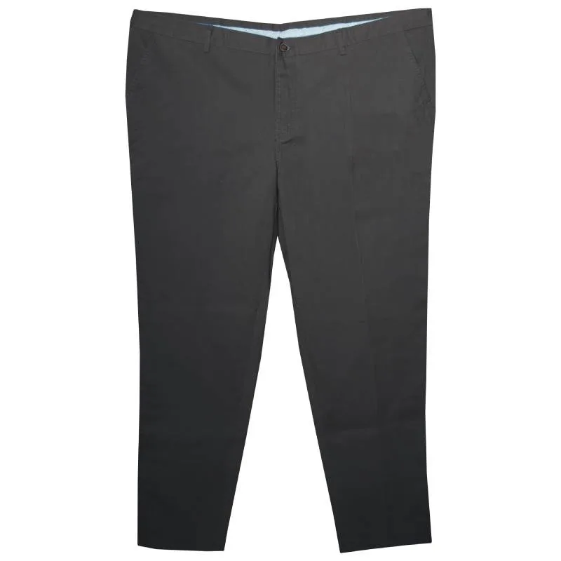 Ελαστικό chino παντελόνι "Ezra",by N.Y. Tailors - Anthracite