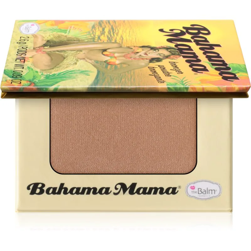 theBalm Bahama Mama Travel Size μπρονζερ, σκιές και πούδρα περιγράμματος σε ενα 2.6 γρ