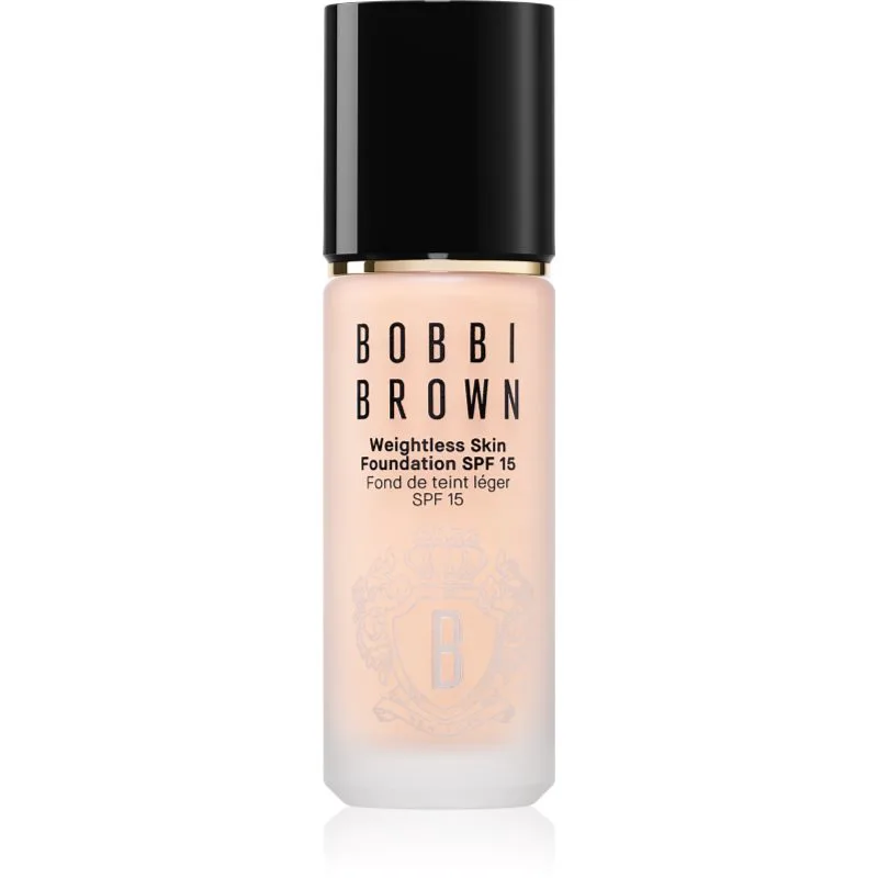 Bobbi Brown Weightless Skin Foundation SPF 15 μακράς διαρκείας μεικ απ με ενυδατικό αποτέλεσμα απόχρωση Ivory 30 ml