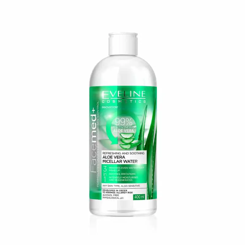 Eveline Refreshing Aloe Vera Micellar Water 400ml