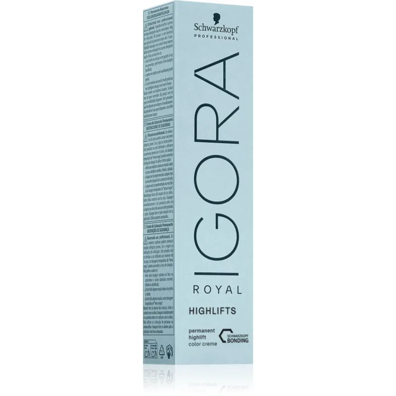 Schwarzkopf Professional IGORA Royal Highlifts κρέμα βαφής για ψυχρές ξανθές απόχρωσης 60 ml