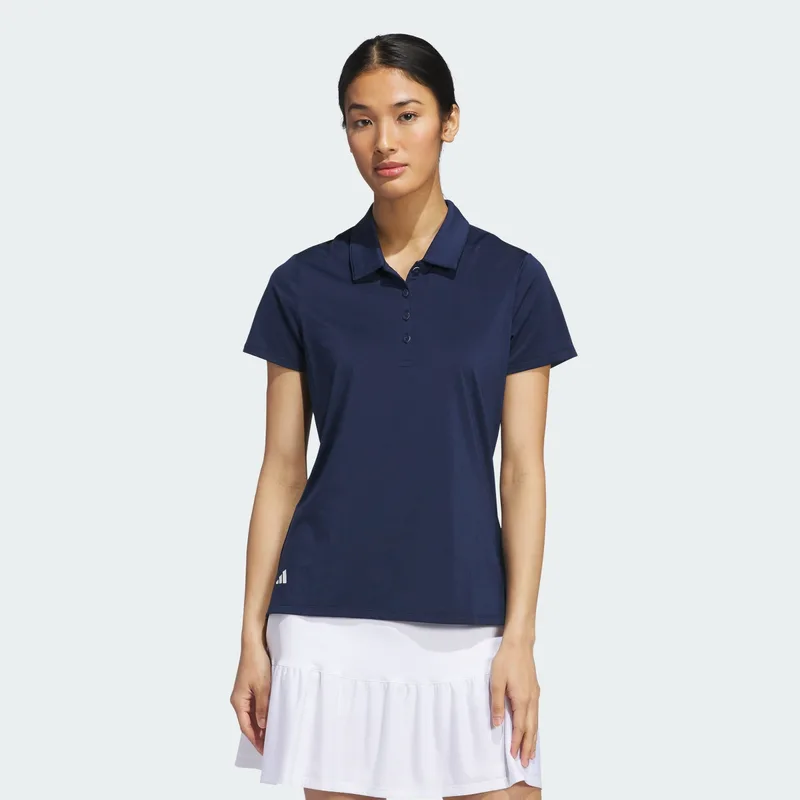 adidas W Ultimate365 Solid Short Sleeve Polo Shirt (9000264161_24364)