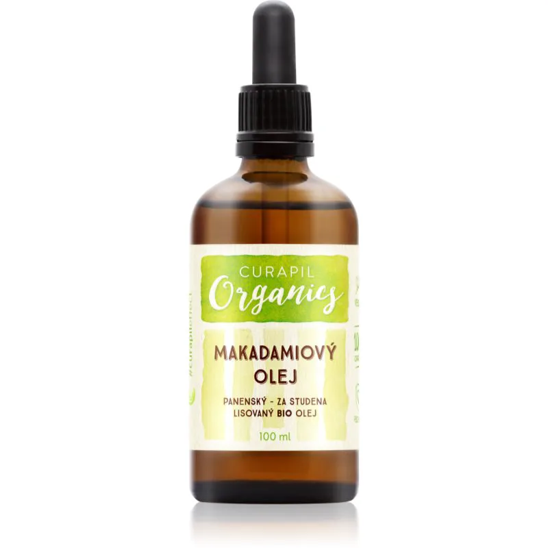 Curapil Organics Macadamia oil λάδι σε βιολογική ποιότητα 100 ml