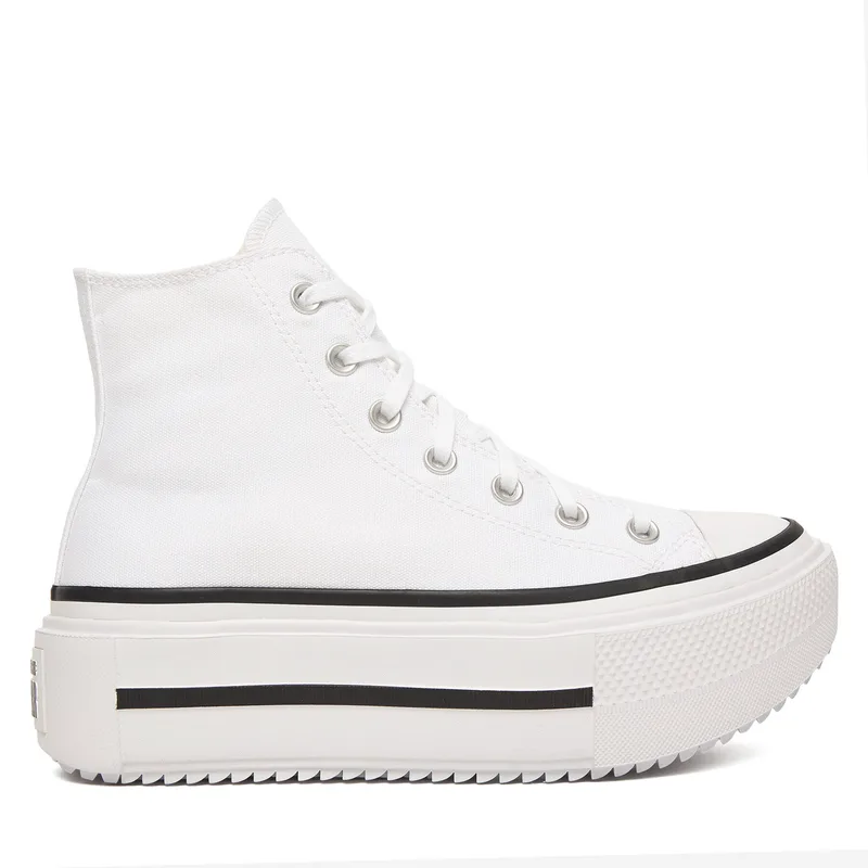 Sneakers Converse Chuck Taylor All Star Lift Double Stack A12976C Λευκό
