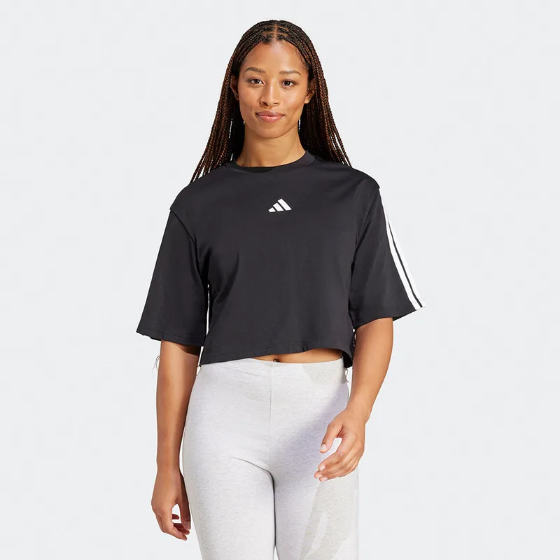adidas Sportswear Essential 3-Stripes Γυναικείο T-Shirt (9000213429_1480)