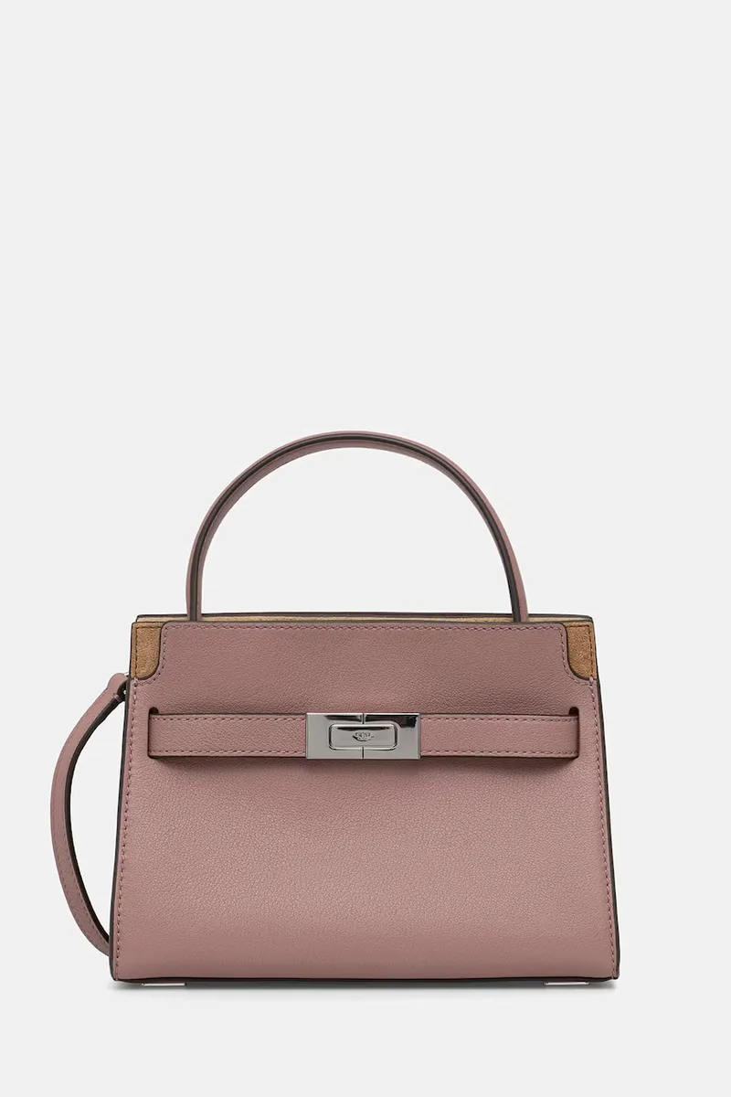 Δερμάτινη τσάντα Tory Burch Lee Radziwill
