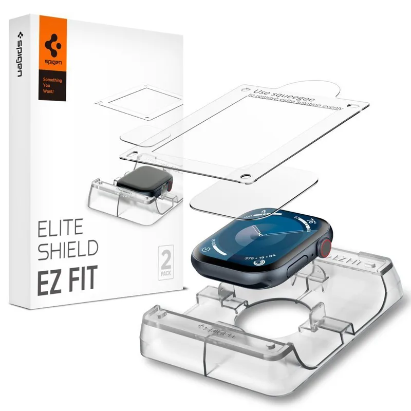 (2 Pack) Spigen Μεμβράνη Elite Shield EZ Fit Apple Watch 46mm