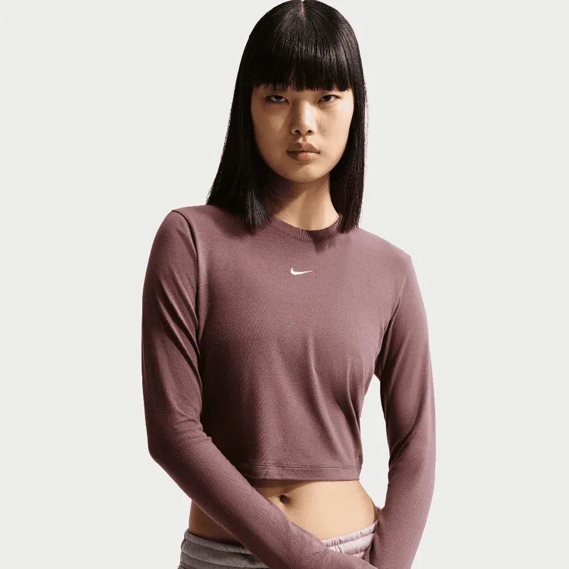 Nike Chill Knit Γυναικεία Μπλούζα με Μακρύ Μανίκι (9000252695_90150)