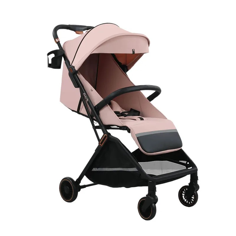 Καρότσι Bebe Stars City Automatic Powder Ροζ 193-185